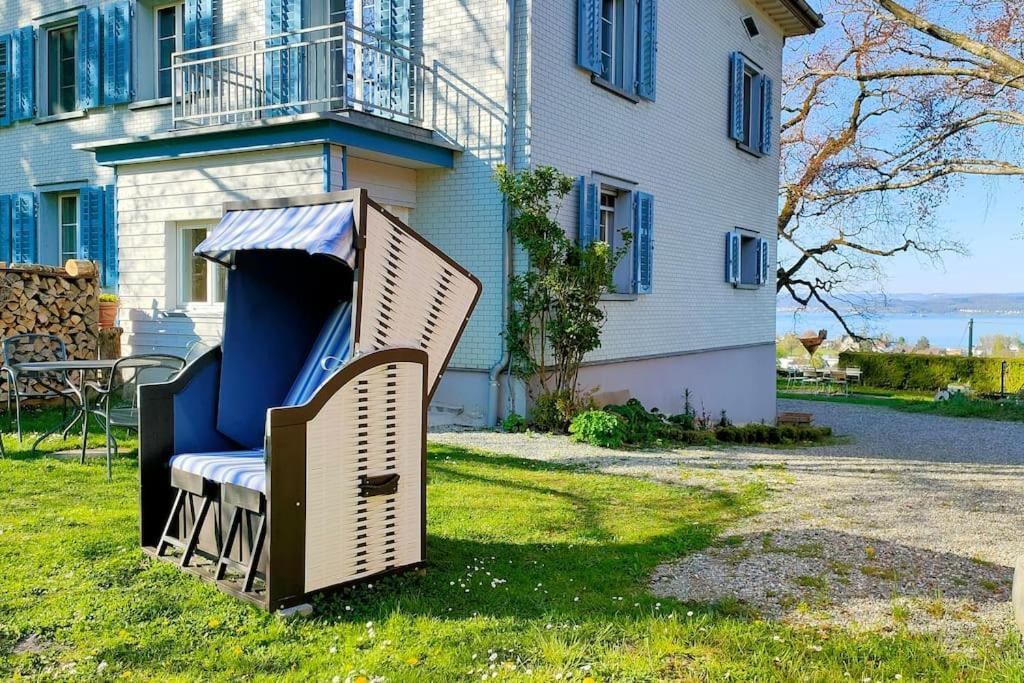 Seesicht Und Charmante Wohnung Bei Hanni Und Ueli Bottighofen Екстериор снимка
